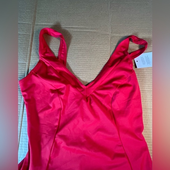 NWT ASOS ONE PIECE SWIMSUIT RED SZ 14 - Picture 8 of 8